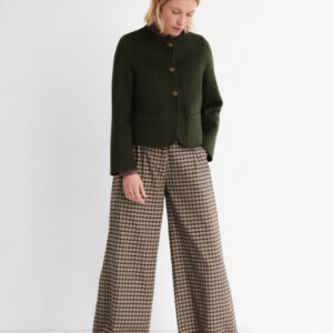 Pantalón Largo Ancho Lypso Verde by Mus & Bombón