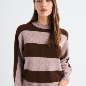 Jersey Cuello Redondo Faeri Malva by Mus & Bombón