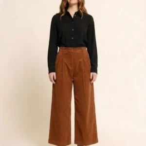 Pantalón Pana Fina Marrón by Pepa Loves