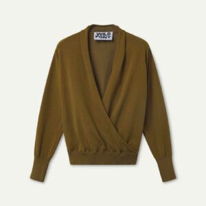 Jersey Abby Cruzado Verde Ocre by WILD PONY  10605