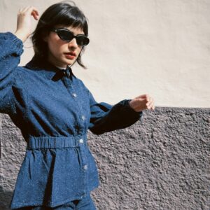 Chaqueta Hadid Vaquera Azul Marino by WILD PONY 11271